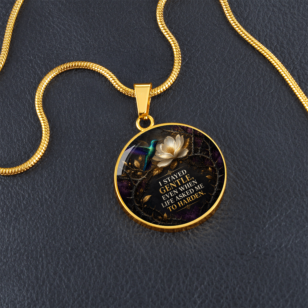 Hummingbird Necklace | I Stayed Gentle