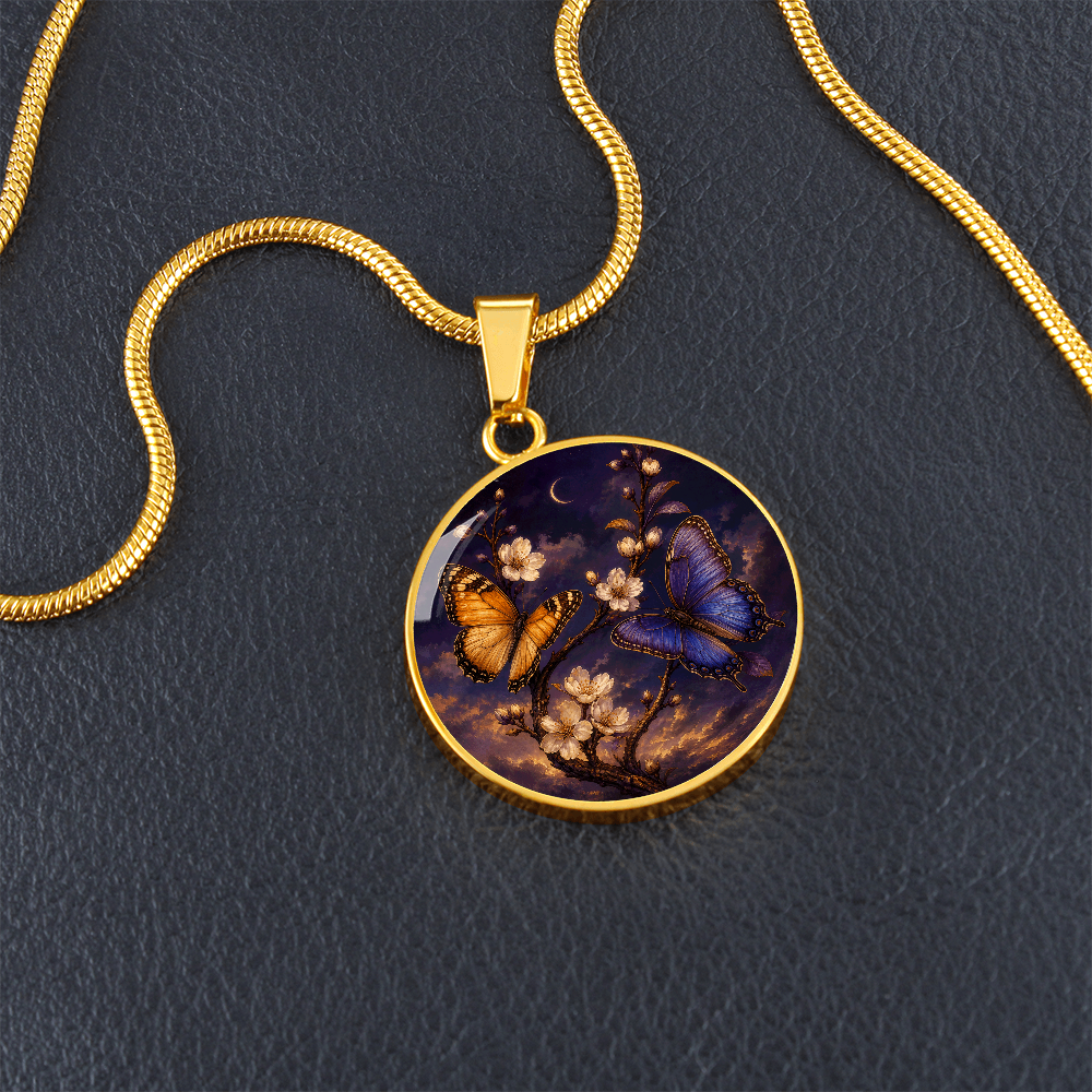 Two Butterflies Necklace | We Grew and Still Chose Us