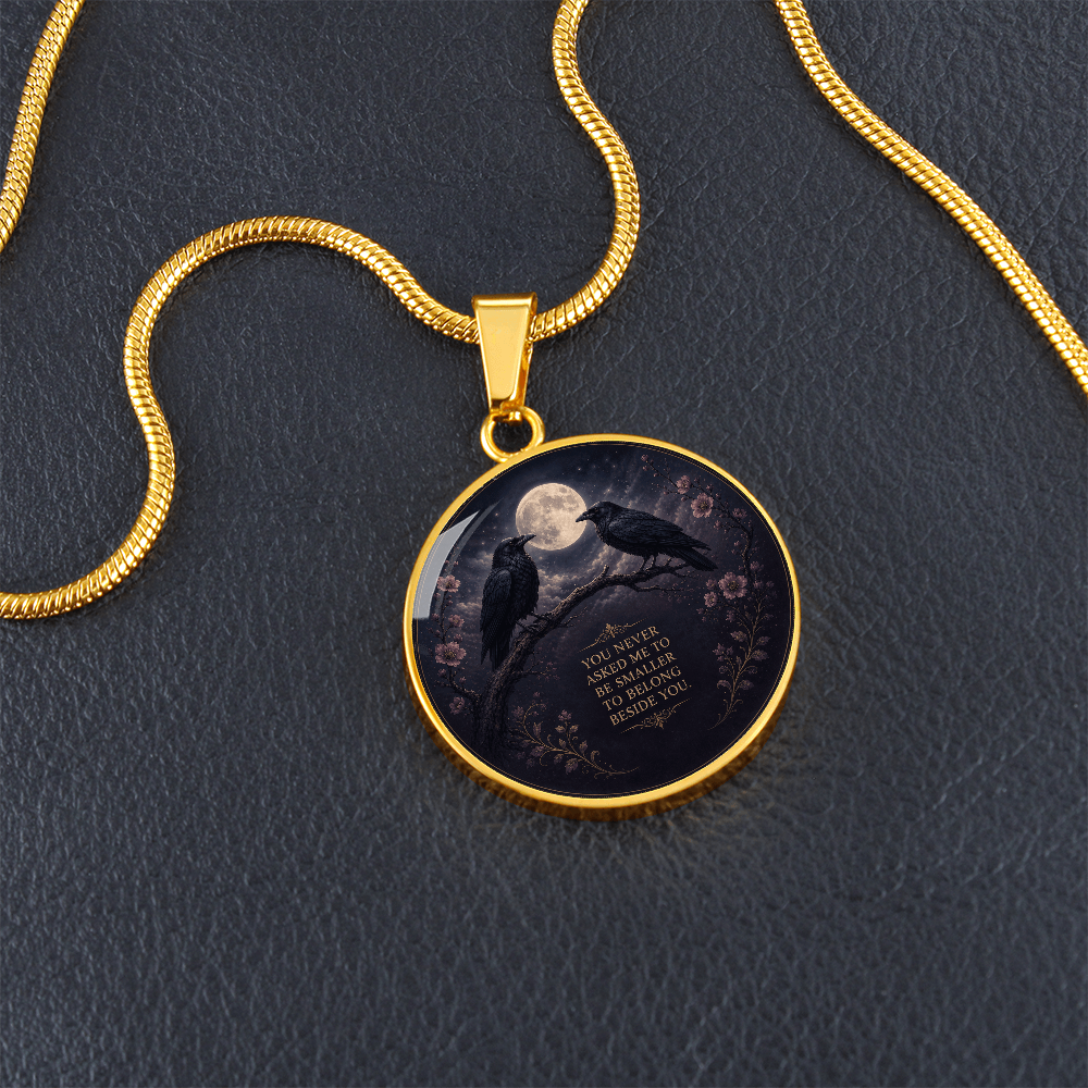 Two Ravens Necklace | Belong Without Becoming Smaller