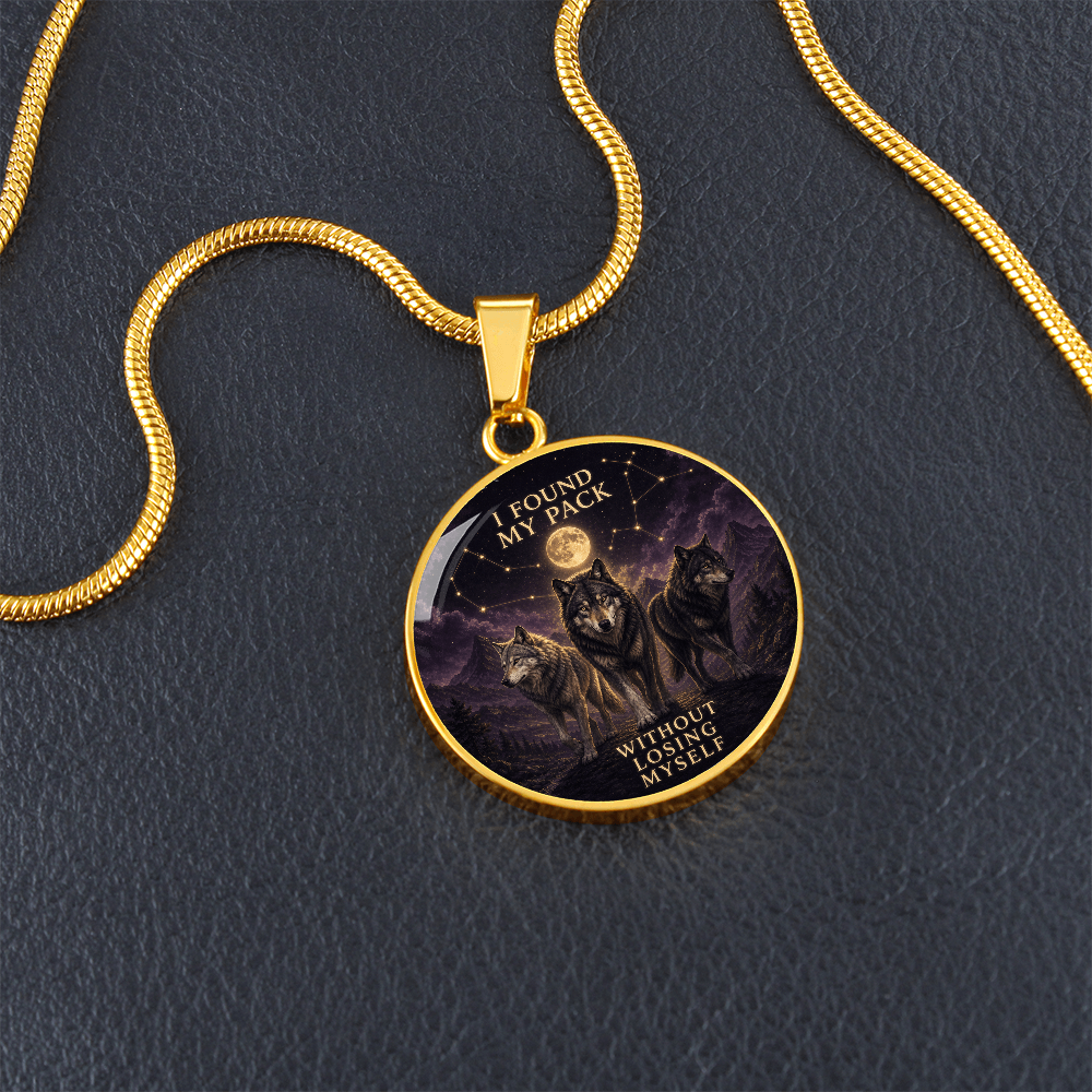 Wolf Pack Necklace | I Found My Pack Without Losing Myself