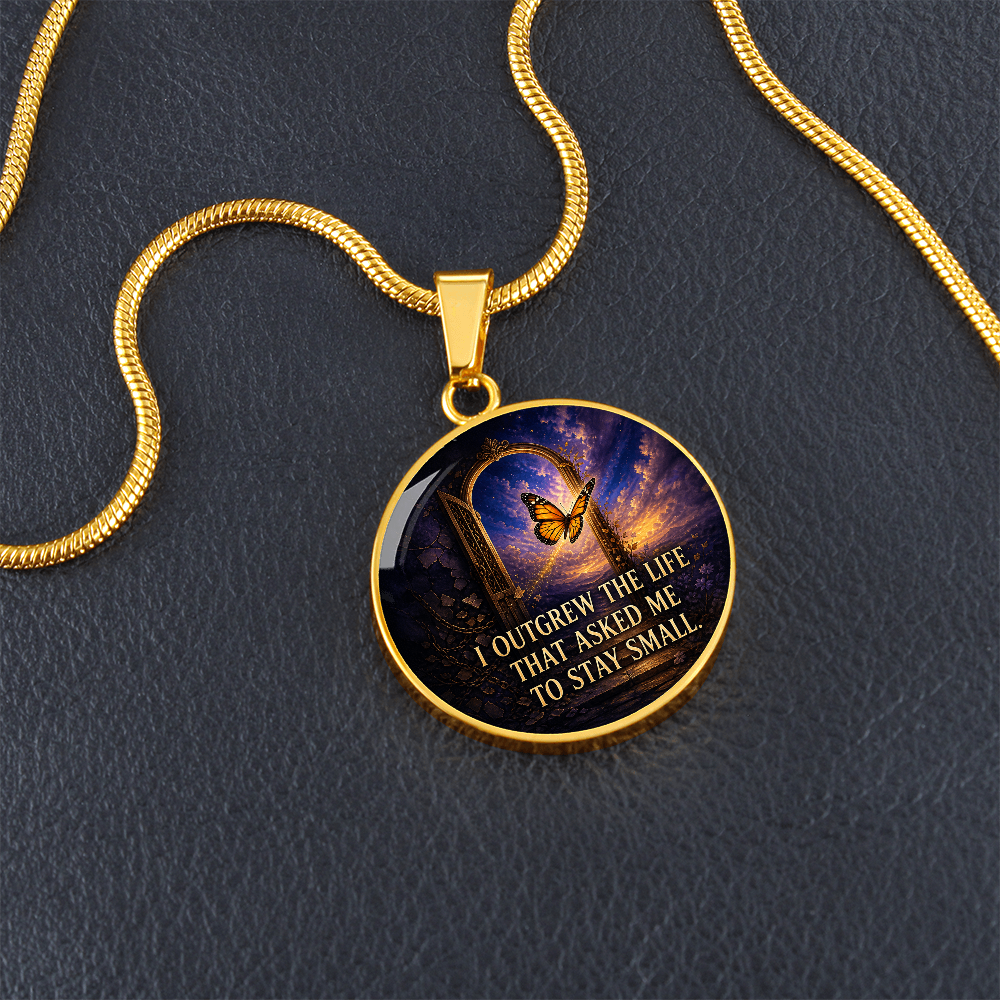 Butterfly Necklace | I Outgrew the Life That Kept Me Small