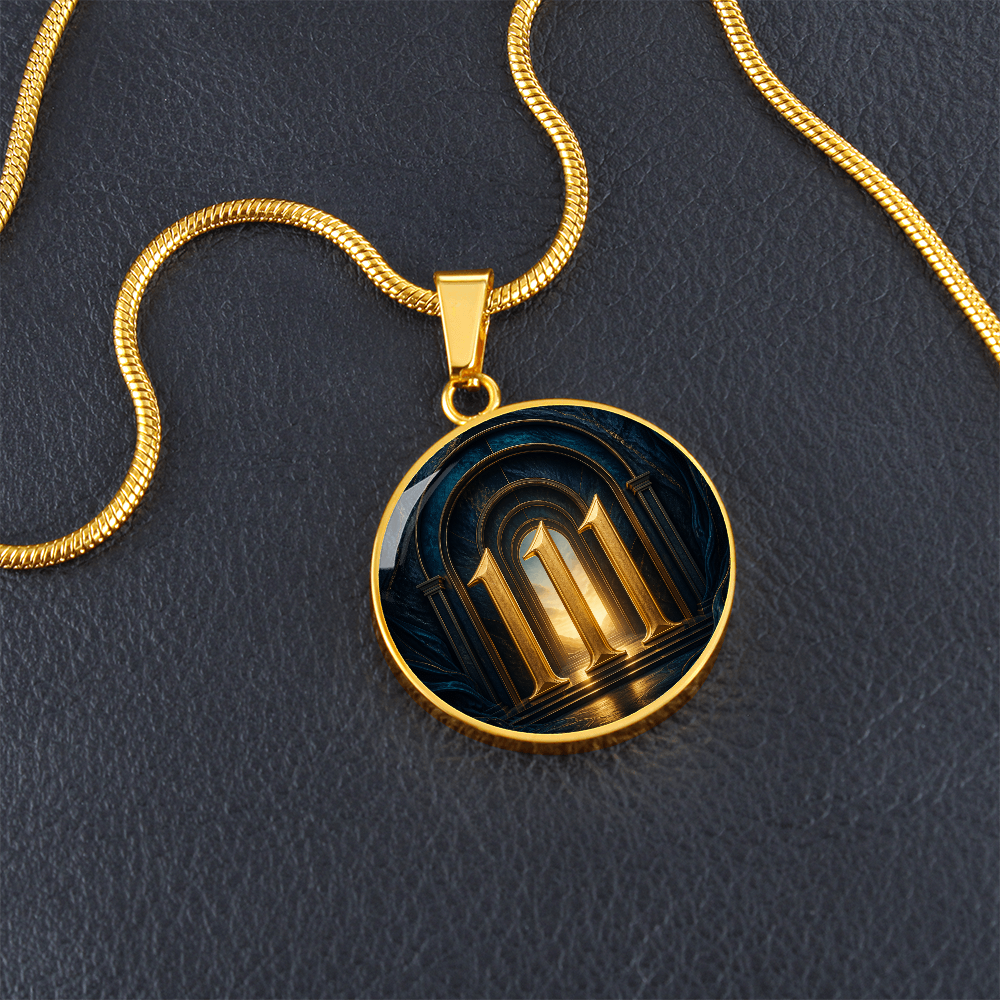 111 Angel Number Necklace | Cross the Threshold