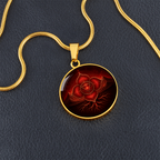 Root Chakra Necklace | Grounding Symbol Pendant