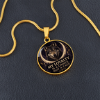 Wolf Necklace | My Loyalty Is a Choice, Not a Cage