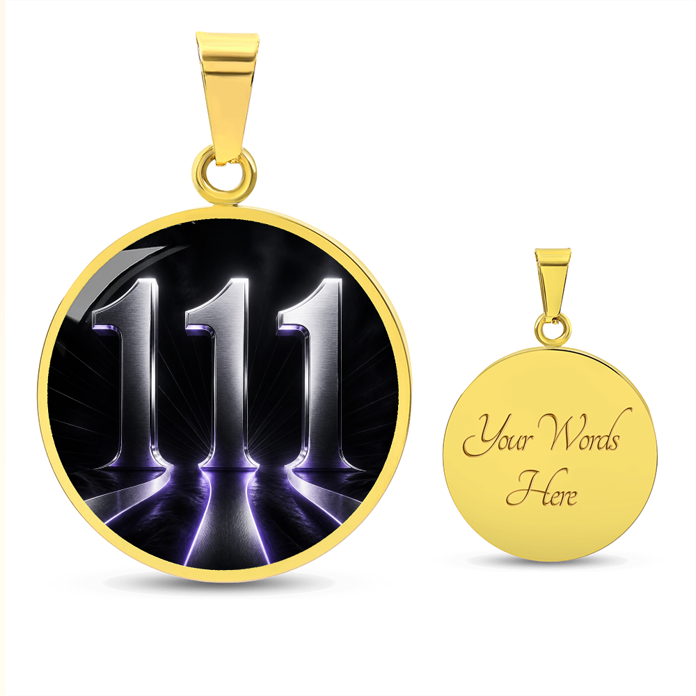 111 Angel Number Necklace | Own Your Direction