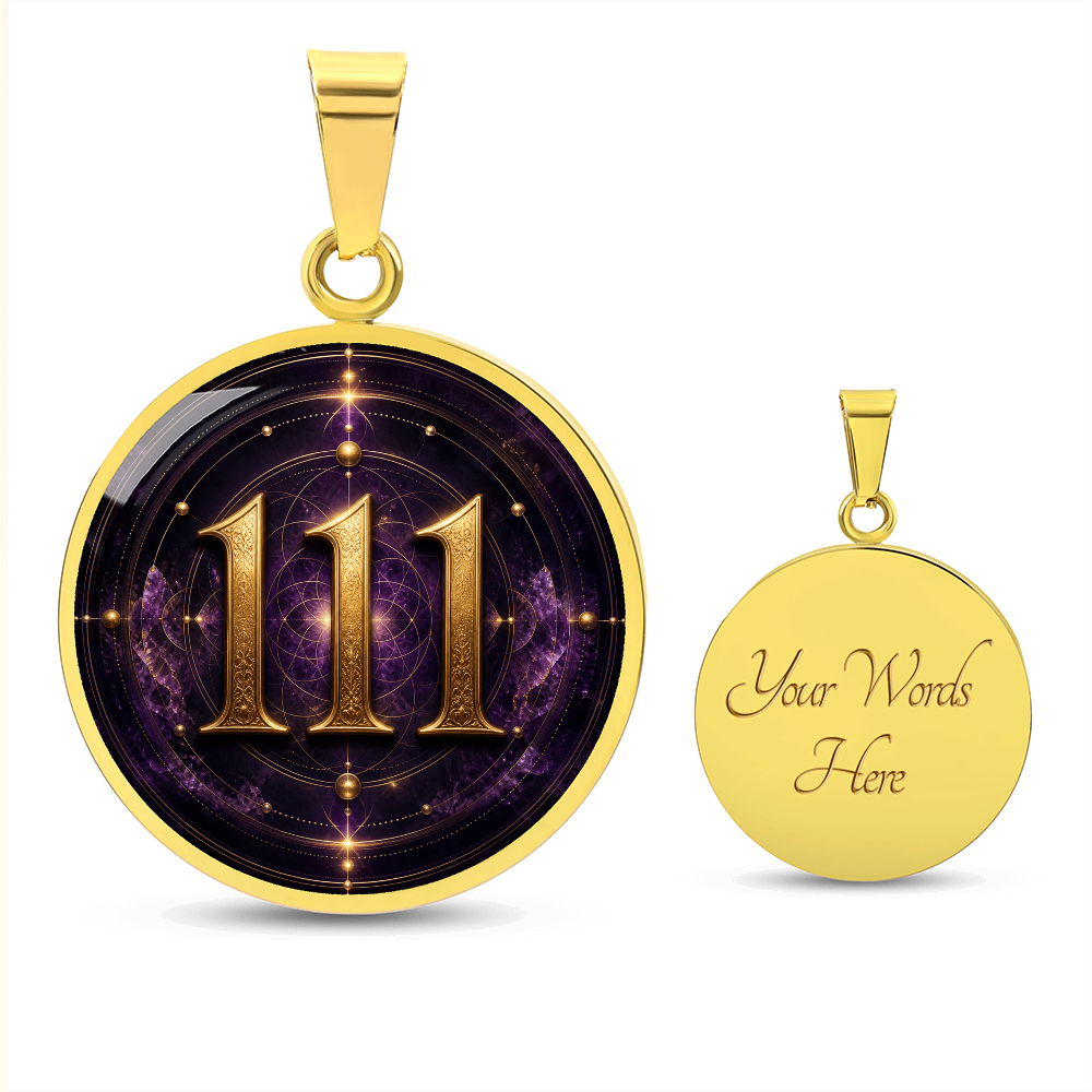 111 Angel Number Necklace | Choose Yourself