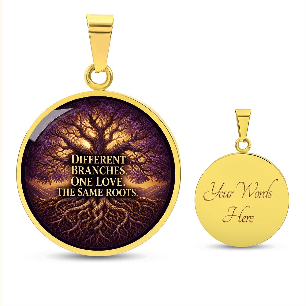 Family Tree of Life Necklace | Different Branches, Same Roots
