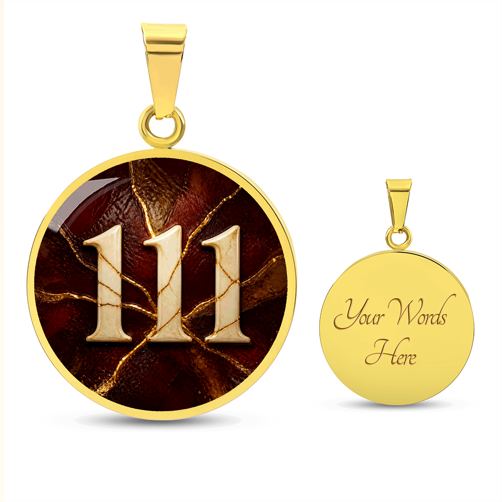 111 Angel Number Necklace | Return to Yourself