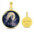 Wolf Moon Necklace | You Do Not Have to Shrink