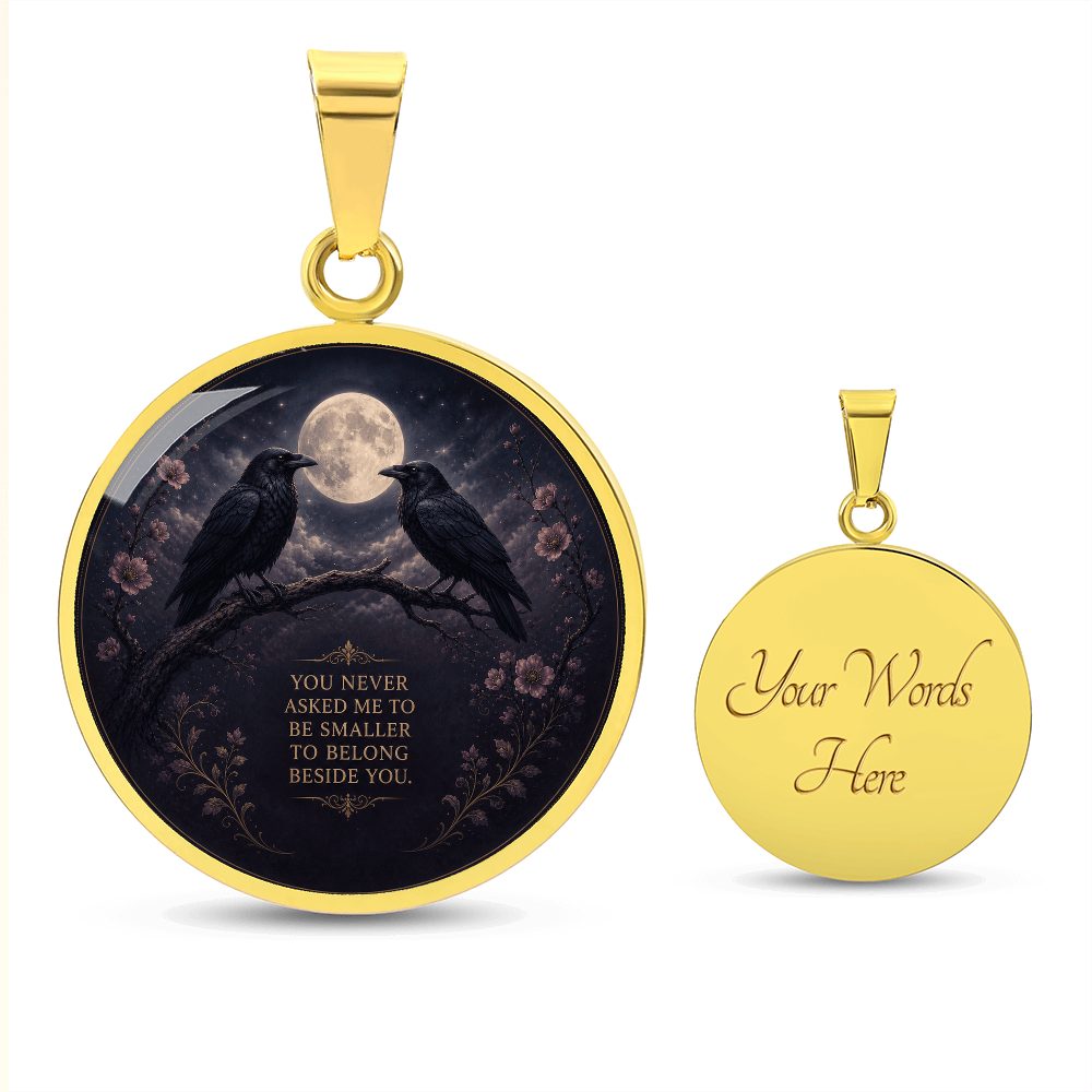 Two Ravens Necklace | Belong Without Becoming Smaller