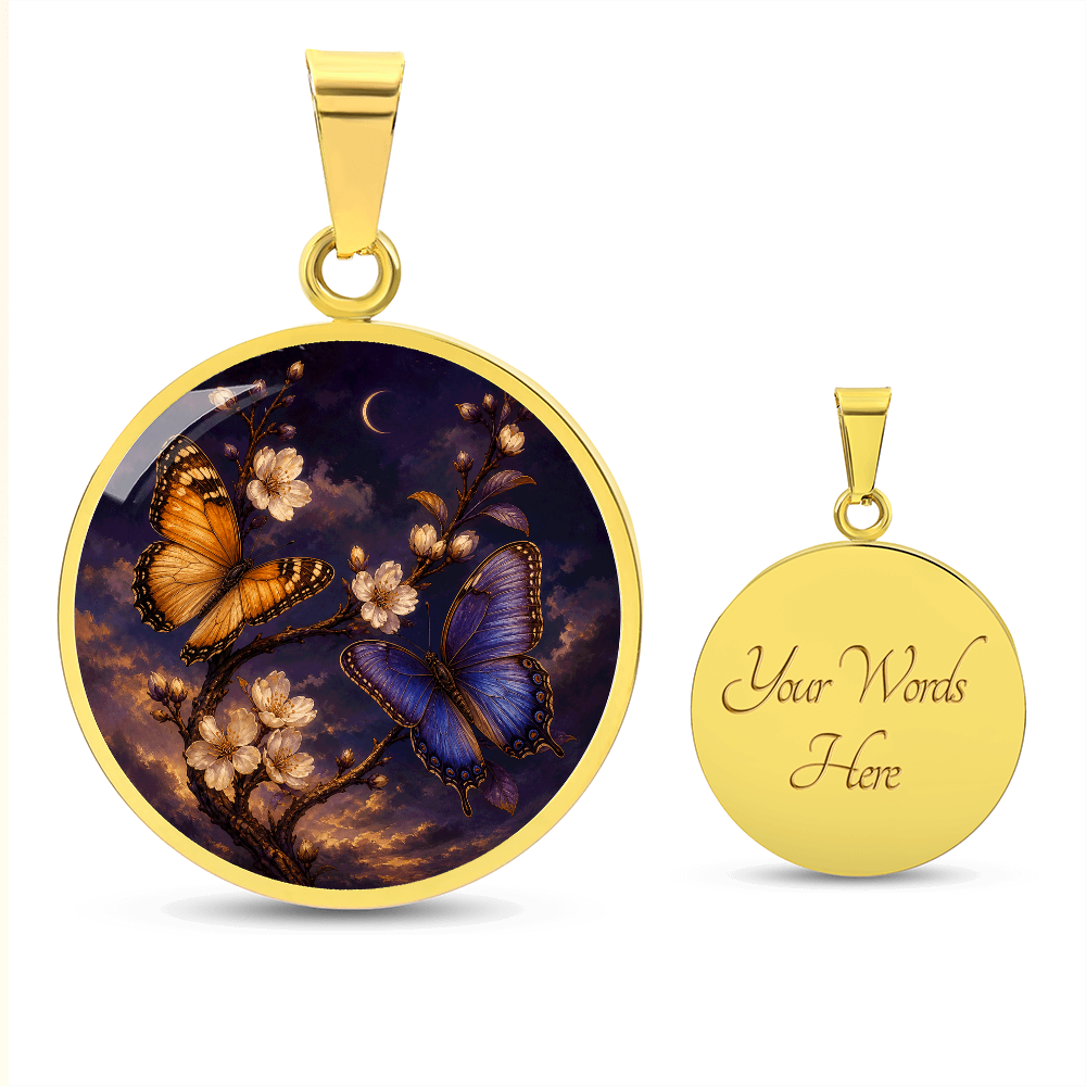 Two Butterflies Necklace | We Grew and Still Chose Us